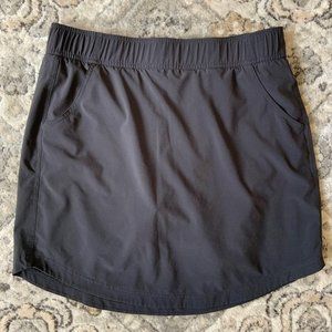 Eddie Bauer black departure skort womens medium